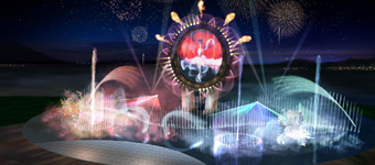 文化演艺品牌网站创意设计案例—河南银基O秀