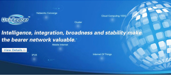 网站设计开发：中兴通讯美国站