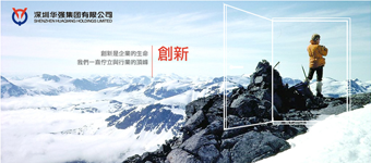 网站设计开发：高科技电子制造业华强集团